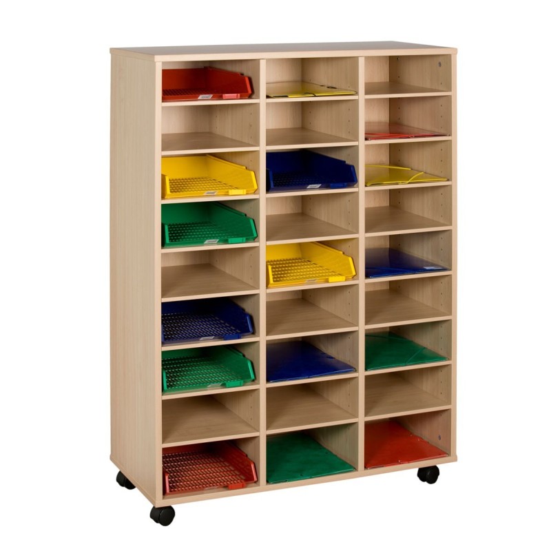 Fächerschrank 27 Fächer 122 cm