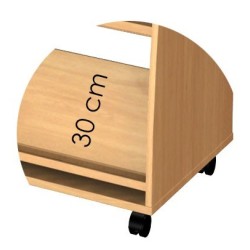 Expositor libros y revistas doble cara