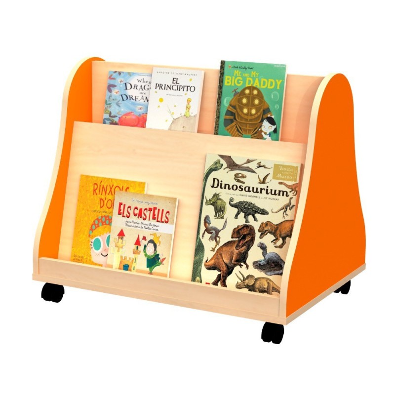 Carrello piramidale porta libri