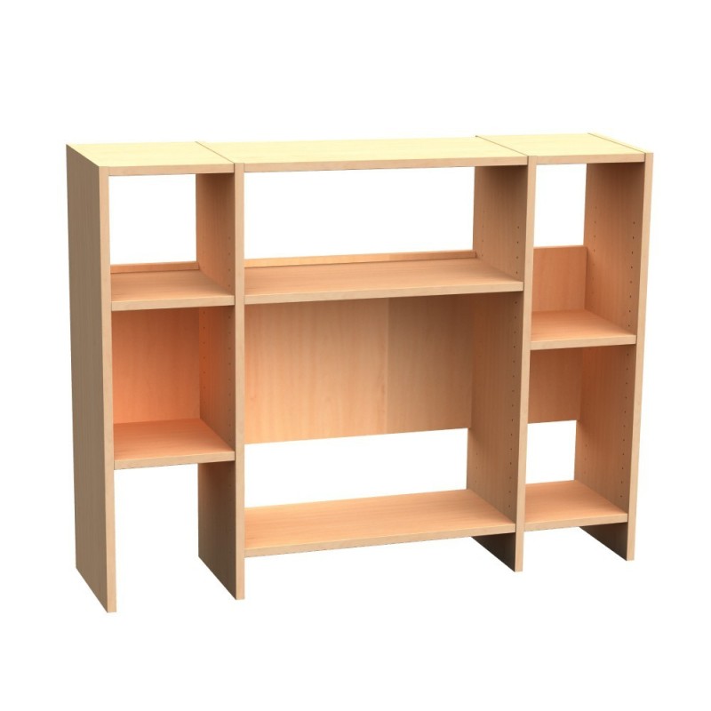 Étagère de bureau pour le télétravail.