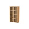Cubby hole bookcase 8 cubby holes 154 cm