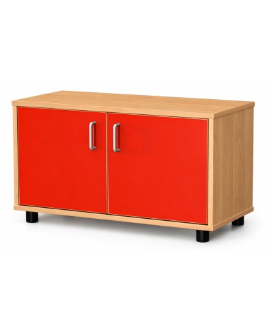 Türenschrank 2 Fächer 48 cm