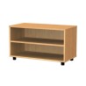 Regalschrank 2 Fächer 48 cm