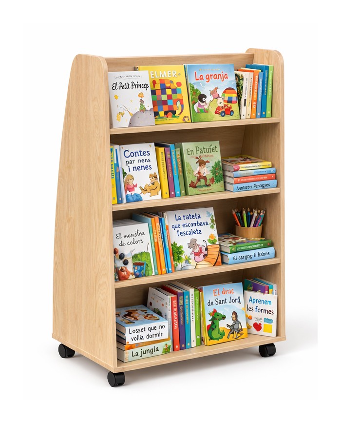 Librería infantil doble cara